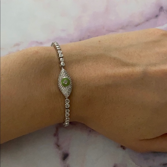 925 silver Eye bracelet - Picture 2 of 6